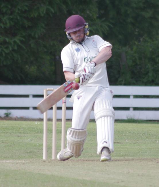 Richard Brock - sparkling 88 runs for Llangwm